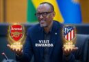 Perezida Kagame yafanaga iyihe hagati ya Arsenal na Atletico zose zamamaza #Visit Rwanda?