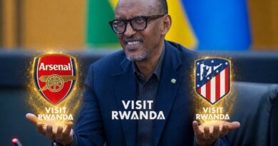 Perezida Kagame yafanaga iyihe hagati ya Arsenal na Atletico zose zamamaza #Visit Rwanda?