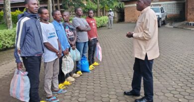 Hon. Gatabazi Jean Marie Vianney yakiriye abahoze muri FDLR batahutse
