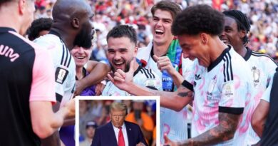 Ikipe y’Ububiligi  nyuma yo gutsinda USA, Trump yabaye ikinamico
