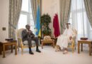 Perezida Kagame yihanganishije Umuyobozi w’Ikirenga wa Qatar